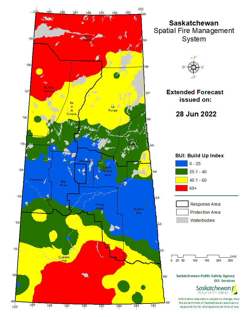 FWI EXTENDED FORECAST VALID FOR 20220630