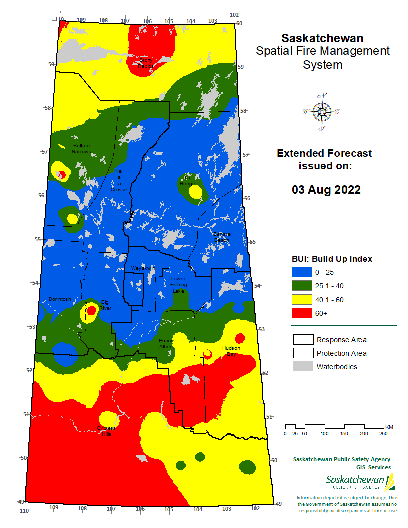 FWI EXTENDED FORECAST VALID FOR 20220805