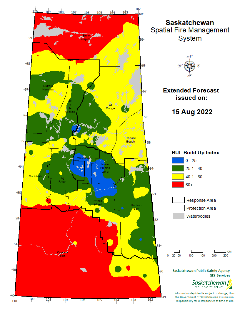 FWI EXTENDED FORECAST VALID FOR 20220817