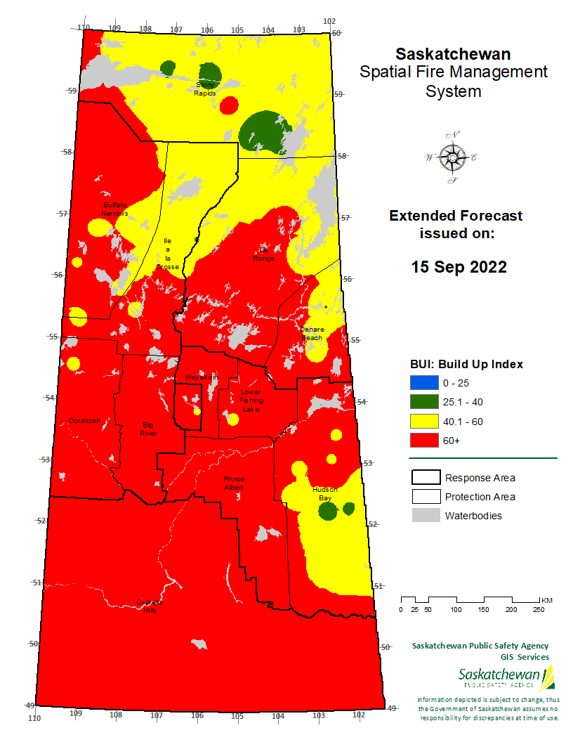 FWI EXTENDED FORECAST VALID FOR 20220917