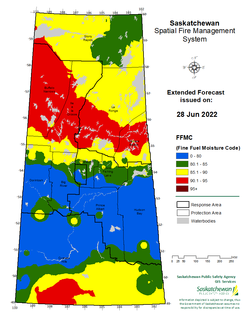 FWI EXTENDED FORECAST VALID FOR 20220630